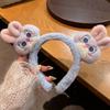Милая плюшевая мультяшная повязка на голову для женщин - Зимний аксессуар для волос в корейском стиле