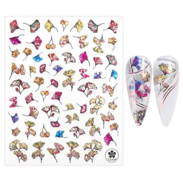 Nail Art Water Transfer Nail Art Фруктовое мороженое Летняя наклейка Торт Маникюр Наклейка Мода