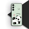 Защитная крышка для Apple iPhone 17 16 14 15 Plus Pro Max 16E ProMax + 15Plus 15+ 16+ Чехол для телефона Милый мультяшный панда