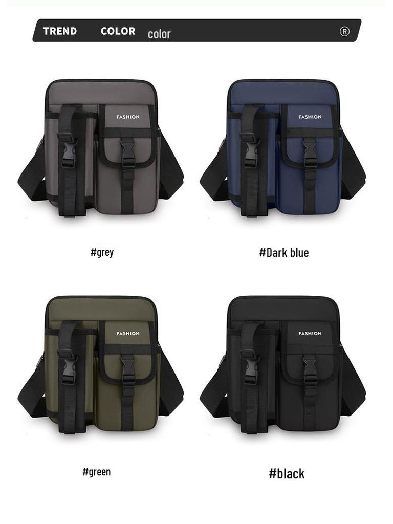 Мужская тактическая сумка через плечо - Износостойкий дорожный и уличный рюкзак