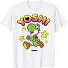 Футболка с графическим принтом Nintendo Super Mario Yoshi Звездная Сила Спринт