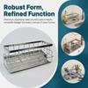 Space-Saving Kitchen Sink Draining Rack Multi-Functional Sink Shelf Sink Organizer  Bathroom