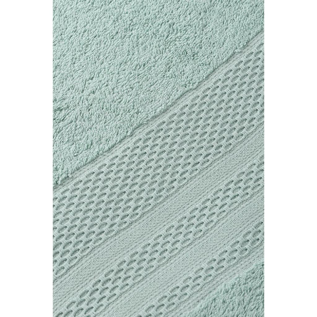 Softy — 100% натуральный хлопок, гостевое банное/кухонное полотенце — 30x50 см, зеленое