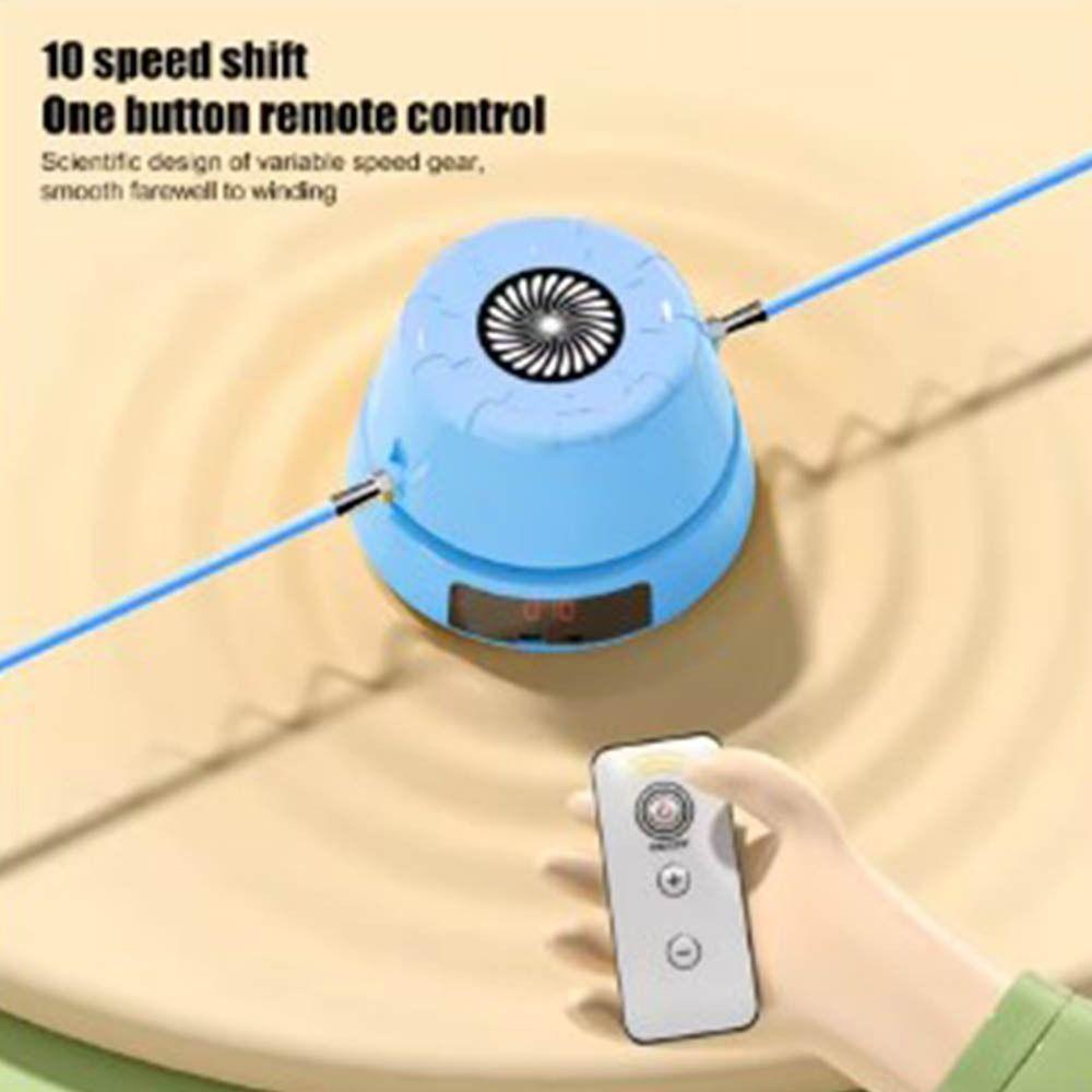 Тренажер Игрушка Автоматическая Скакалка Пульт Дистанционного Управления Машина для Скакалки Тренировка