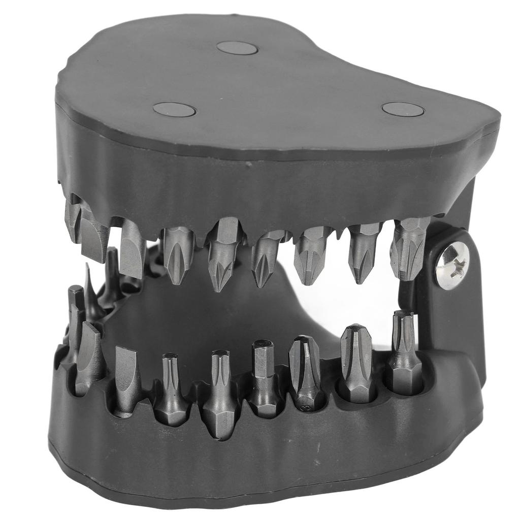 Магнитный держатель для зубных сверл Держатель для сверл из нержавеющей стали с 28 сверлами Домашний инструмент