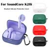 Silicone Earphone Case Dustproof Bluetooth Headphone Protective Cover for Anker Soundcore K20i