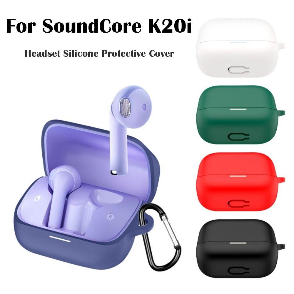 Dustproof Earbuds Accessories Bluetooth Headphone Protective Cover for Anker Soundcore K20i