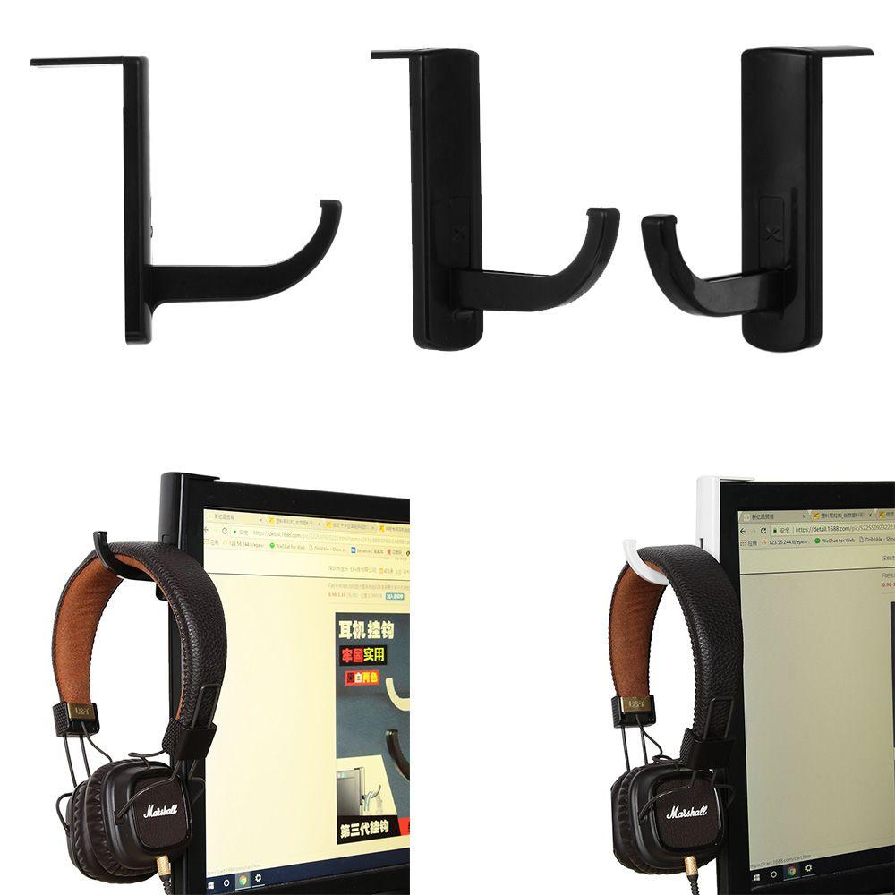 New Household Convenience Headphone Hook Monitor Holder Earphone Accessories Plastic Stand