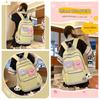 YYBEIQII Large Capacity Cute School Backpack for Middle and High School Korean Lightweight Backpack with Stylish Ribbon and Cute and Suitable for