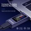 Type-C Tester Multi-functional Digital Display DC Voltage Ammeter Power Meter 1-11A 1-11A Voltmeter Ammeter Detector Power Bank