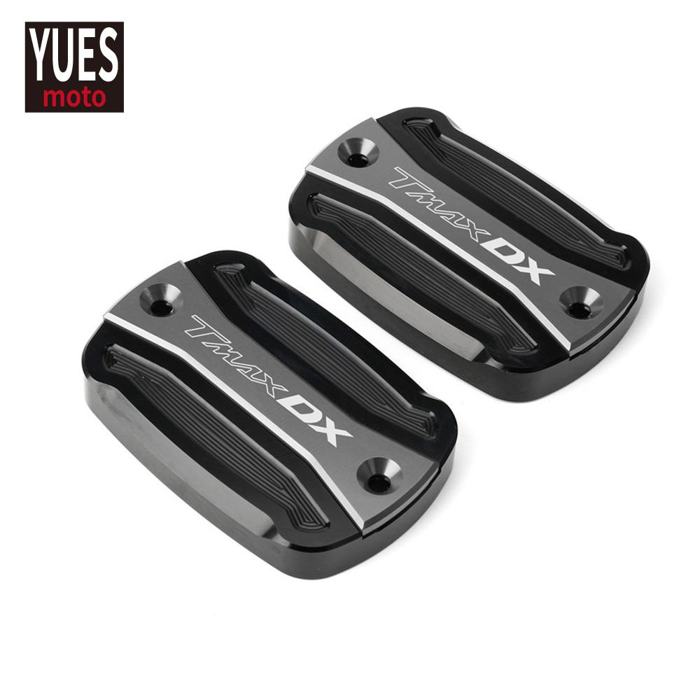 Мотоциклетные аксессуары Высококачественная крышка бачка тормозной жидкости с ЧПУ для Yamaha TMAX530 DX T-MAX 530