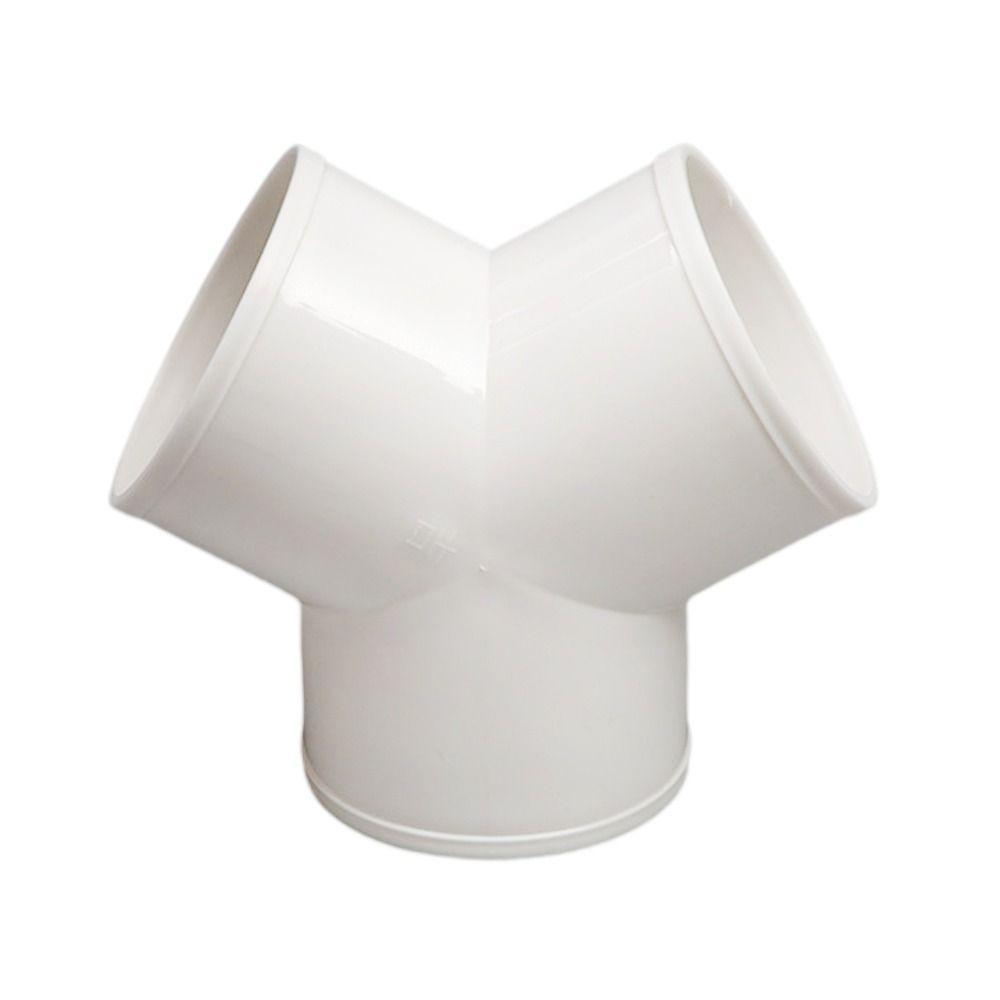 PVC Exhaust Duct Connector T/Y Shape Extractor Fan Ventilation Duct Coupler  Air Ventilation