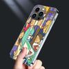Friends TV Show Purple Door Phone Case For Iphone 16 15+ Pro Max 17 Air Capa 14 Plus 16E 13 Pro 12 Mini 11