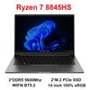 SZBOX Laptop Gaming AMD Ryzen7 8845HS To 120GHz Screen with Window11 Pro 16GB DDR5 512GB PCLE SSD Metal Shell Slot Laptop 14-inch (up 5.1GHz)