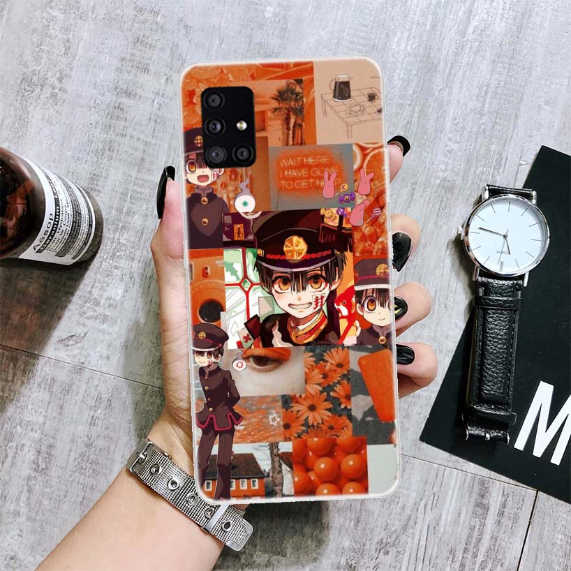 Чехол для телефона Anime Toilet Bound Hanako kun для Samsung Galaxy A12 A22 A32 A42 A52 A72 A51 A71 5G A41 A31 A21 A02S M12 M21 M31 M30S