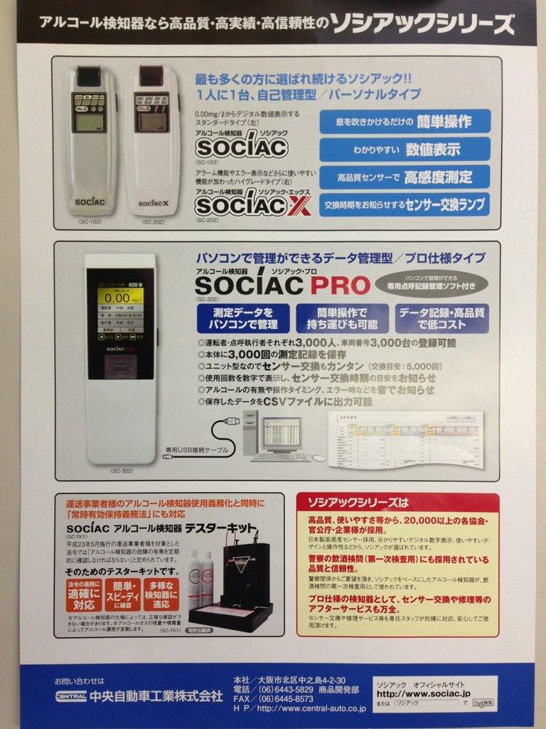 Алкогольный детектор Sociac Alpha SC-402