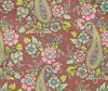 oneOone Cotton Flex Dark Peach Fabric Paisleys Craft Projects Decor Fabric Printed By The Yard 40 Inch