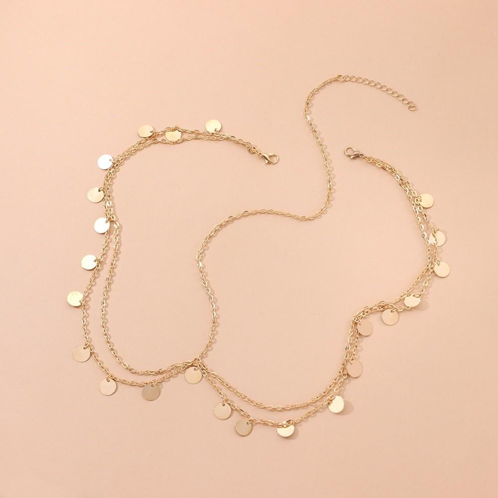 Fashionable Gold Headpiece With Rotundity Shape And Tassel For Women Events