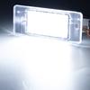 2Pcs Canbus Led License Number Plate Light For Opel Vectra C Estate 2002 2003 2004 2005 2006 2007 2008 Rear Tail Tag Lamp OEM: 93180083 6223510