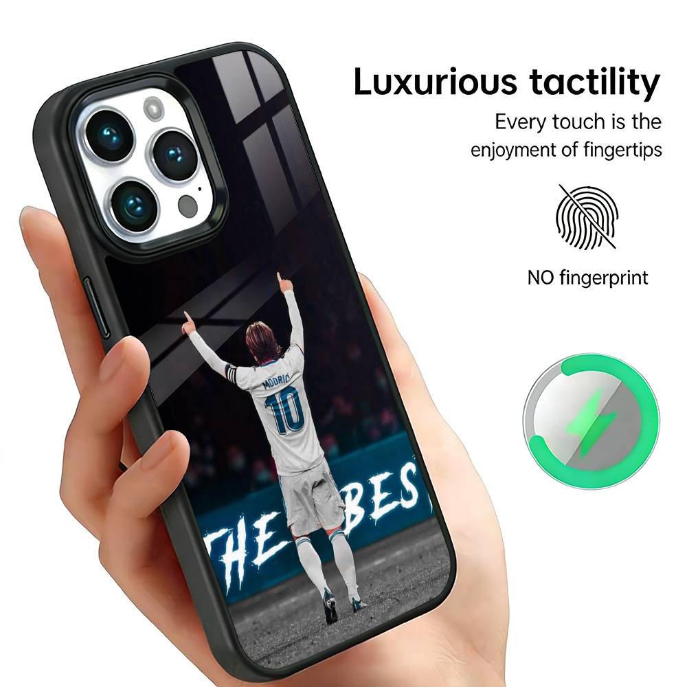 L-Luka M-Modric Croatian Maestro Phone Case For iPhone17,16,15,14,13,12,11 Plus,Pro Max, New Magnetic Wireless Charging