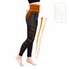 Japanese Plus Size Spiral Compression Leggings - Women's Shaping Pants with Pressure Socks