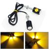 Installation Eagle Eye Shape License Plate Light Motorcycle Signal Lamp LED Bulb Turn Indicator