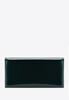Wittchen Women's Large Patent Leather Wallet In Dark Green