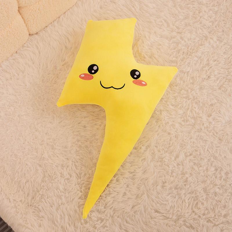 Облако Молния Плюшевая Игрушка Мягкая Кукла Украшение Комнаты Дивана Детский Подарок День Рождения