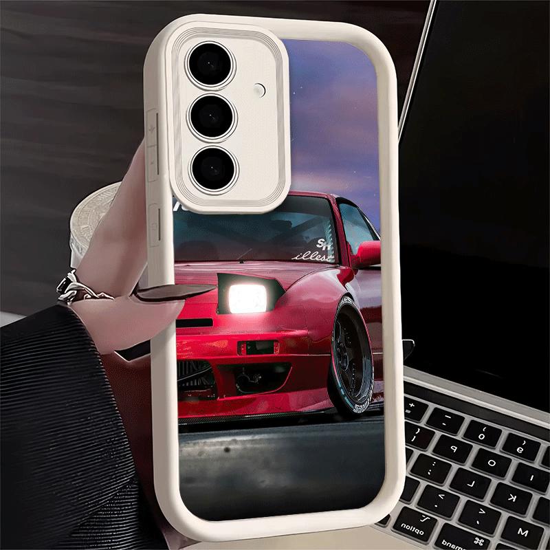 Чехол для телефона Samsung Galaxy S26 S25 Ultra S24 FE Япония JDM Спортивные автомобили Тема Оболочка S23 Plus S22 + S21 S20 5G Мягкий силикон Веселый