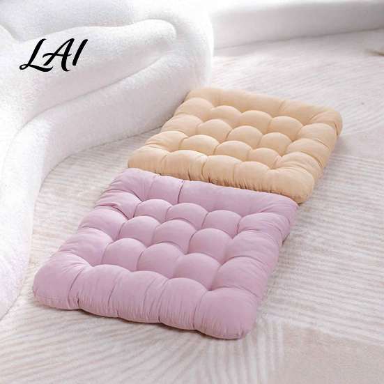 Pressure Relief Pad for Long Sitting Office Chair Cushion Breathable Seat Pad 40x40cm Soft Polyester Cushion Stuffed Floor Home Reading Nook