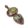 Dragon Blood Jasper Copper Electroformed Pendant, Handmade Gemstone Pendant Jewelry, Gifts For Wife Brand New Pendant