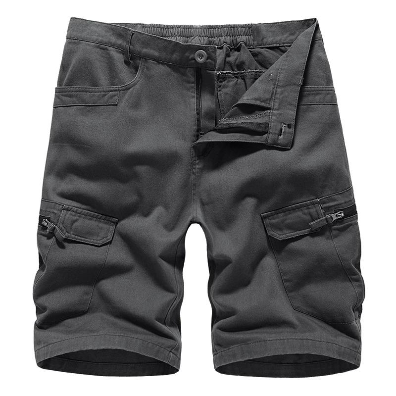 Summer Men's Tooling Shorts Loose Large Size Casual Men's Five-point Pants