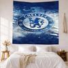 Love Chelsea Football Club Logo Wall Decor Tapestry Art For Pet Memorial Birthdaywedding Party Backdrop Family Gift