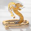 3D Puzzle Cartoon Snake Metal Model Building Kits for Adults Mechanical Animals Zodiac Snake DIY Assembly Toy Children Gift
