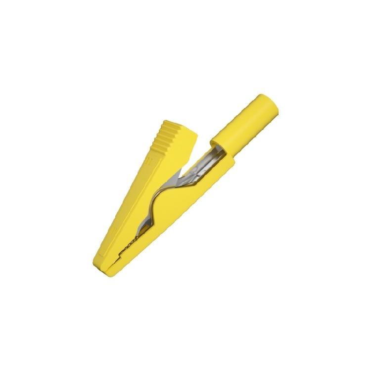 2mm 10A Insulated Alligator Clip Premium Copper Construction Secure Electrical Testing Clamps for Engineers