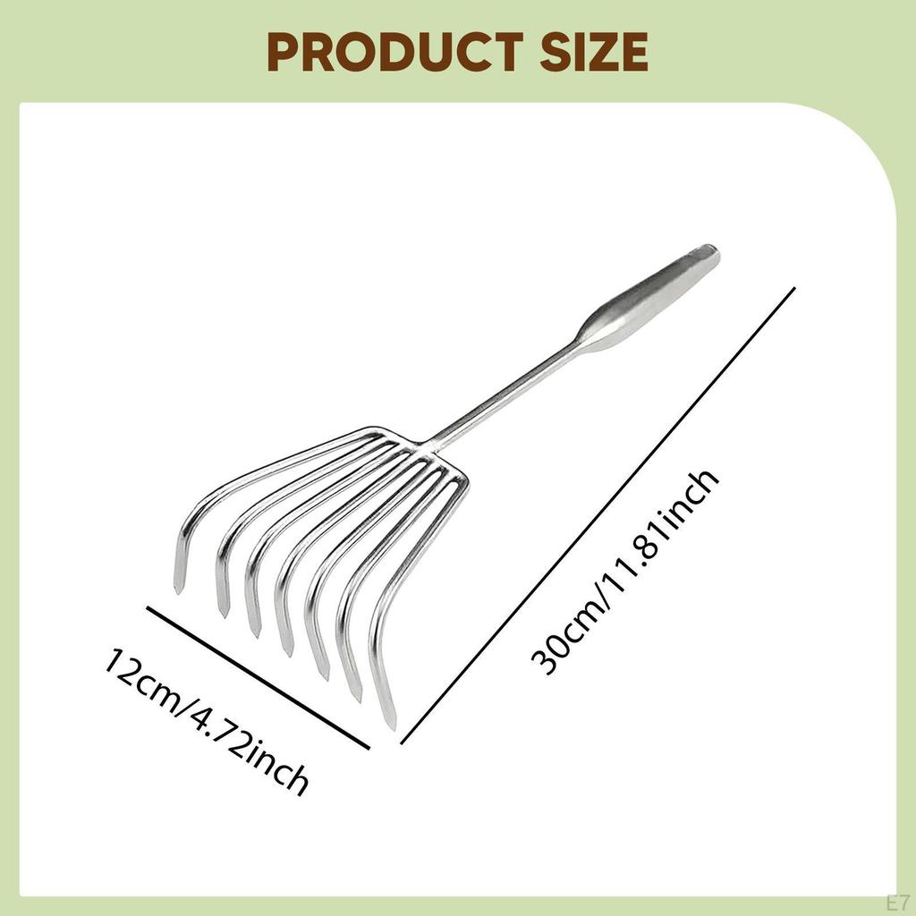 Садовые ручные грабли Инструмент для копания песка на пляже Компактный Практичный Многофункциональный Садовый Почвенный