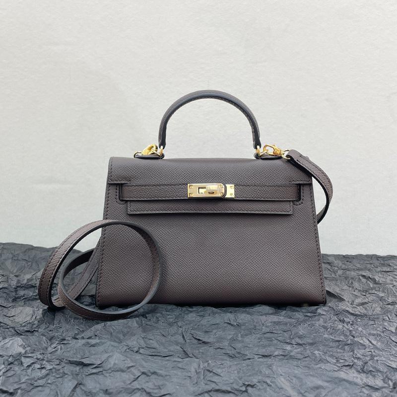 New Trendy Second Generation Genuine Leather Women's Bag Fashion Bag Mini Small Bag Single Shoulder Cross Shoulder Handbag