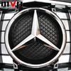TXVBT1 Hot 2026 New For Benz Chrome GTR Style Upper Grille With Silver OE Style Badge Star Emblem Logo For Mercedes Benz CLS-Class W218