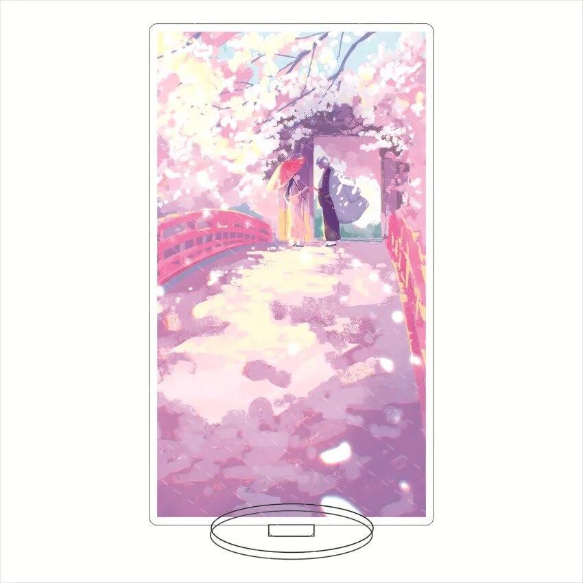 Фигурки из мультфильма Японии аниме «Мой счастливый брак» Saimori Miyo Kudō Kiyoka, акриловые подставки, модель, тарелка, декор для стола, подарок для фанатов Cospaly