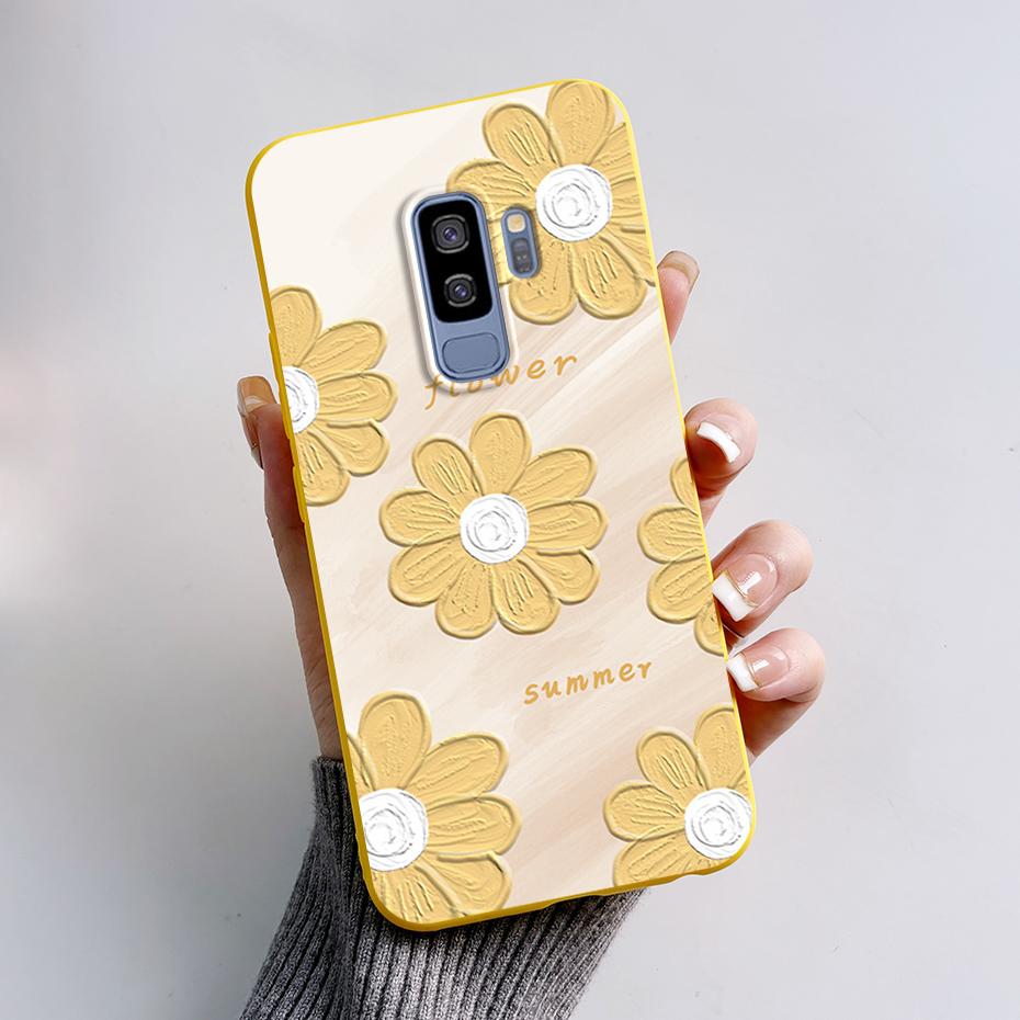 Силиконовая задняя крышка для Coque Samsung Galaxy S9 Plus Милый кролик панда Защитный мягкий чехол для телефона SamsungS9 S9Plus Funda Capas