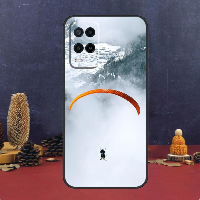 Спортивный параплан для OPPO A96 A76 A16 A54 A74 A94 A58 A78 A98 A5 A9 A53 A52 A72 A91 A15 A17 A57 A77 A79, чехол