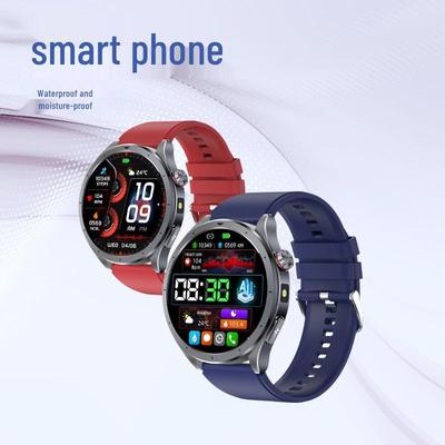 Умные часы ET472 с функцией Bluetooth-звонка, мониторингом здоровья (Пульс, Кровяное давление, Насыщение крови кислородом, Температура тела), 1,53" HD-дисплей, Динамичный интерфейс