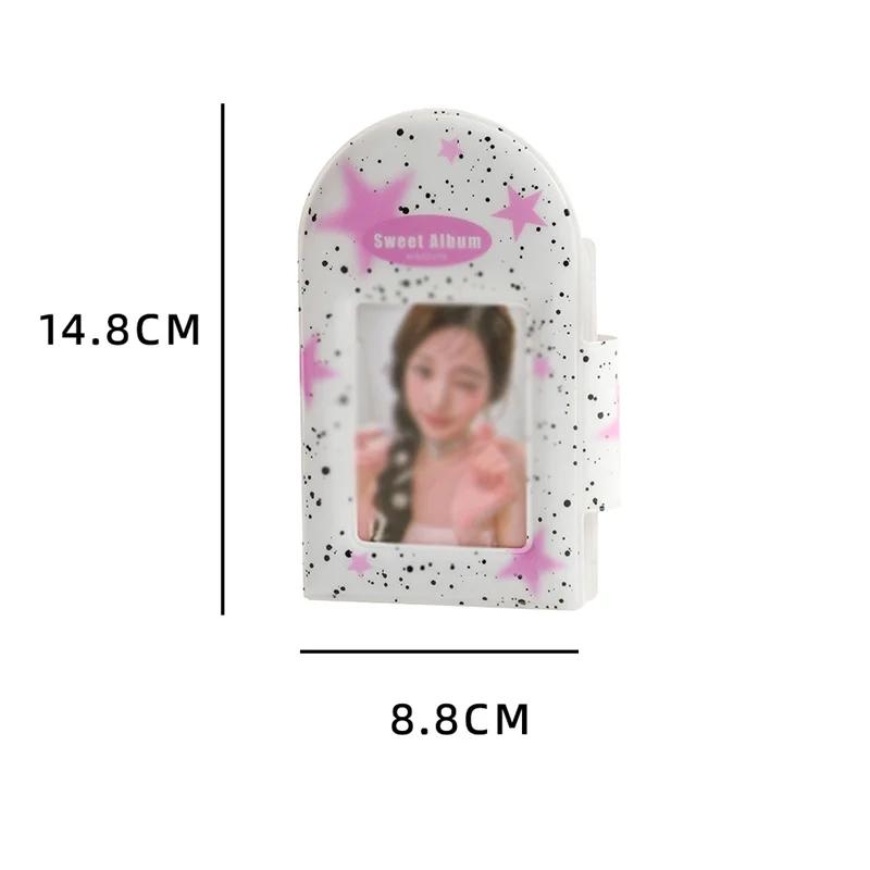 40 карманов 3-дюймовый фотоальбом INS корейский Kpop Idol фотокарточка держатель звезды мини Instax коллекция переплет альбомы