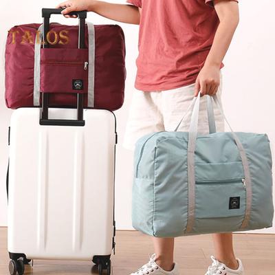 Складная дорожная сумка-тоут для ручной клади, водонепроницаемая переносная сумка для хранения с застежкой-молнией