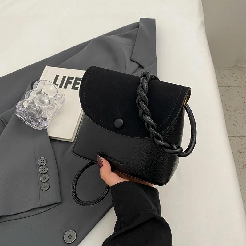 Женские сумки через плечо из ПУ, новые портативные сумки с нитками для шитья, маленькие квадратные сумки