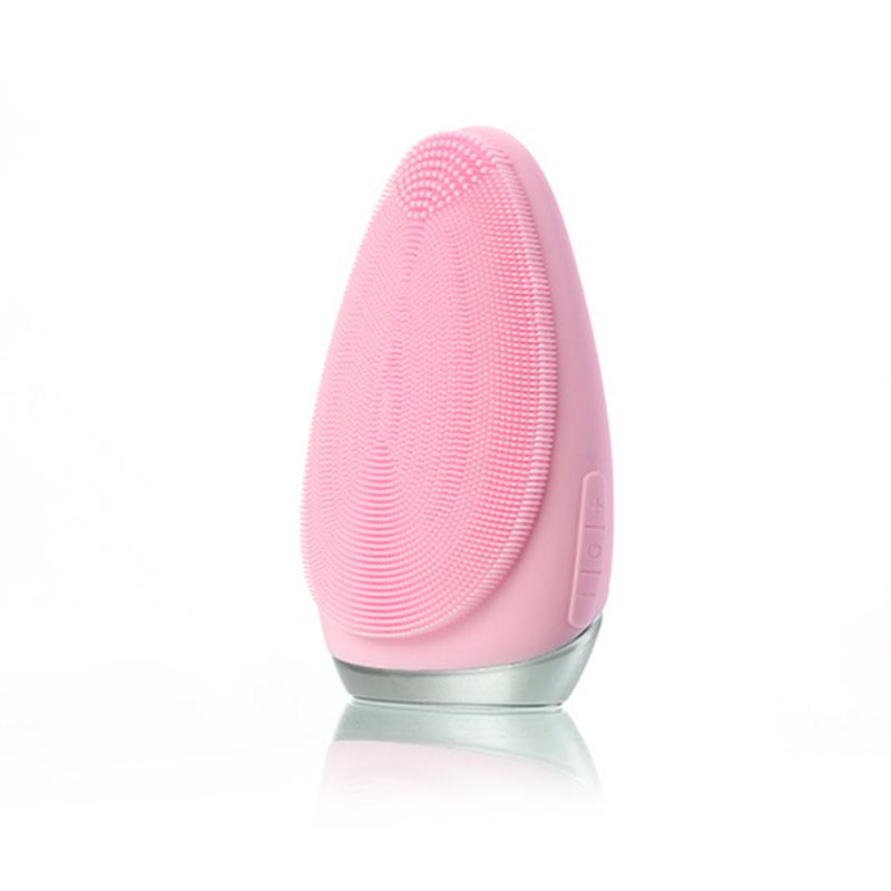 Ultrasonic Electric Facial Vibration Cleansing Face Washing Brush Skin Blackhead Remover Pore Cleaner USB Rechargeable Massager