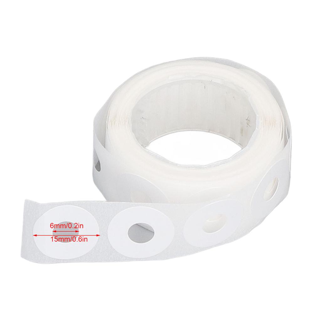 Hole Punch Reinforcers Stickers Production PVC Waterproof Simple Reinforcement Labels