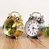 Retro Gold Mechanical Alarm Clock Vintage Manual Wind Up Clock Metal Snooze Table Clock Home