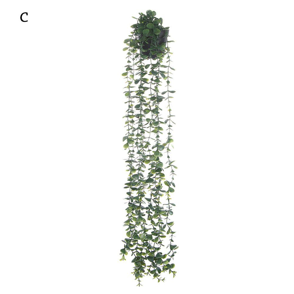 Home Decor Wall Hanging Fake Foliage Garland Plants Artificial Ivy Leaves Eucalyptus Vine
