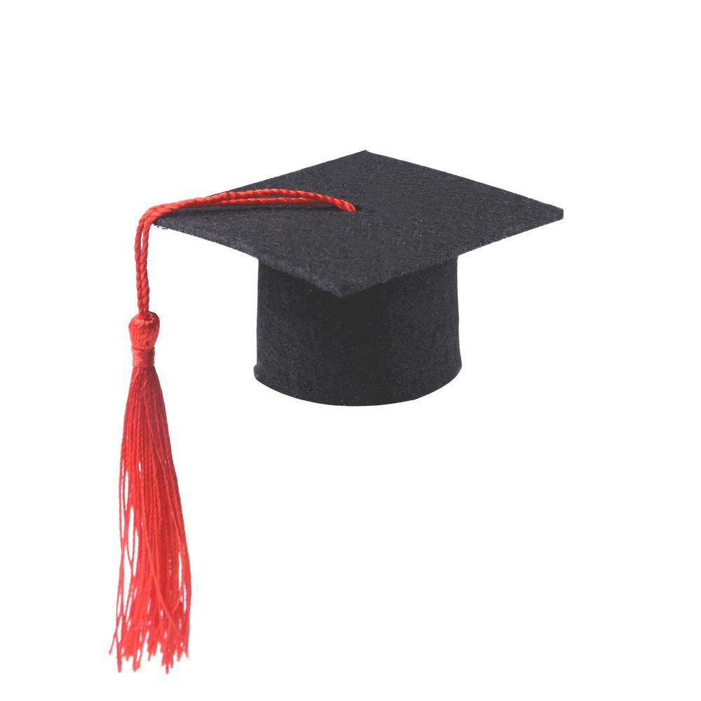 Graduation Hat for Small Pets - Black